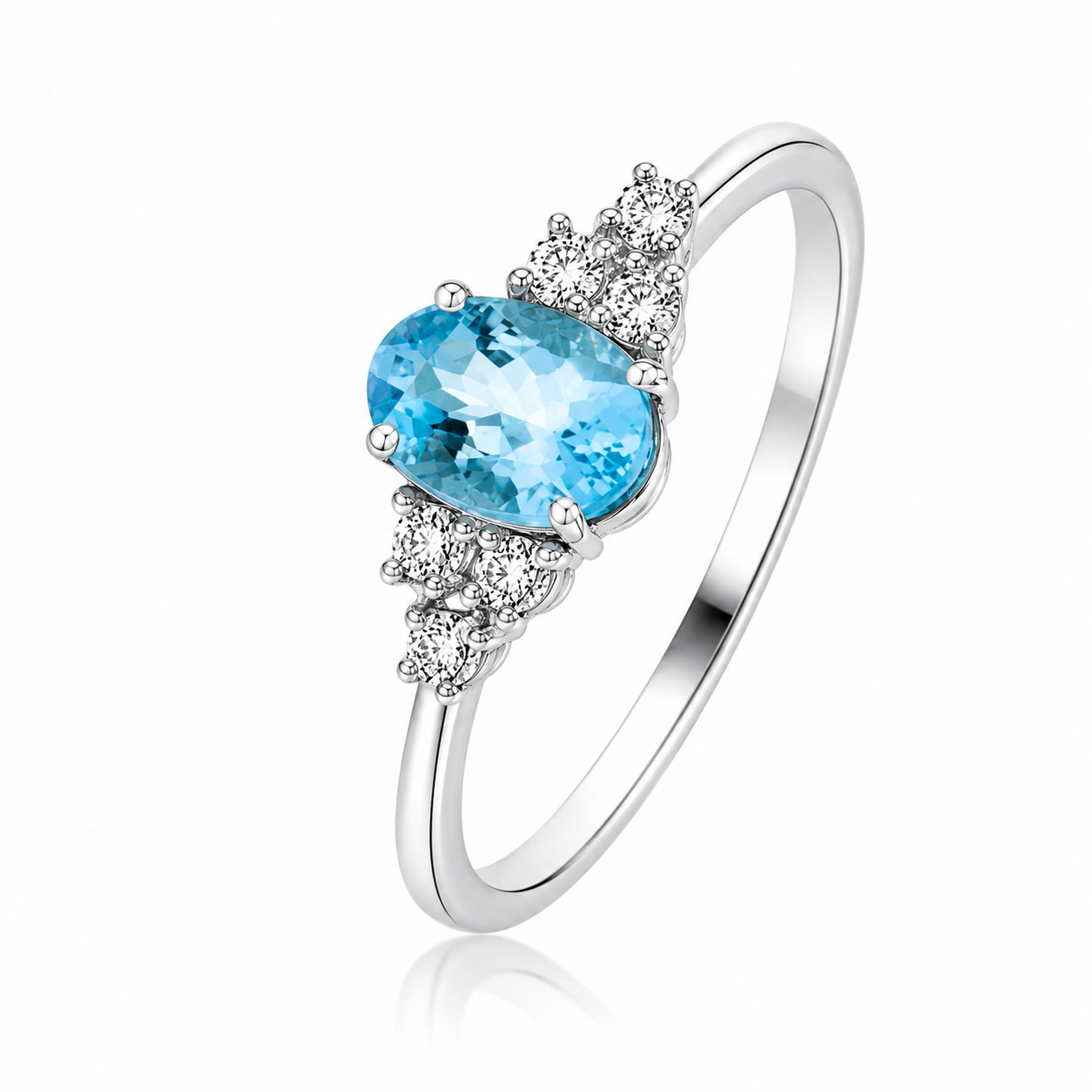 Aquamarine Ring