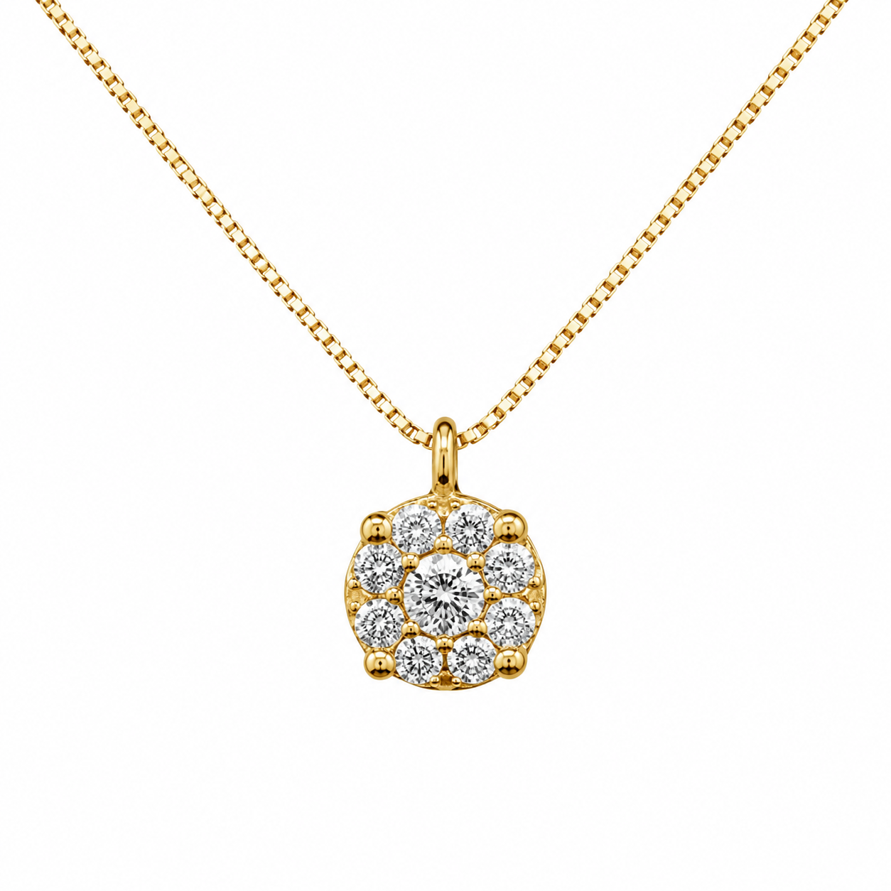 Magic Pendant Yellow Gold