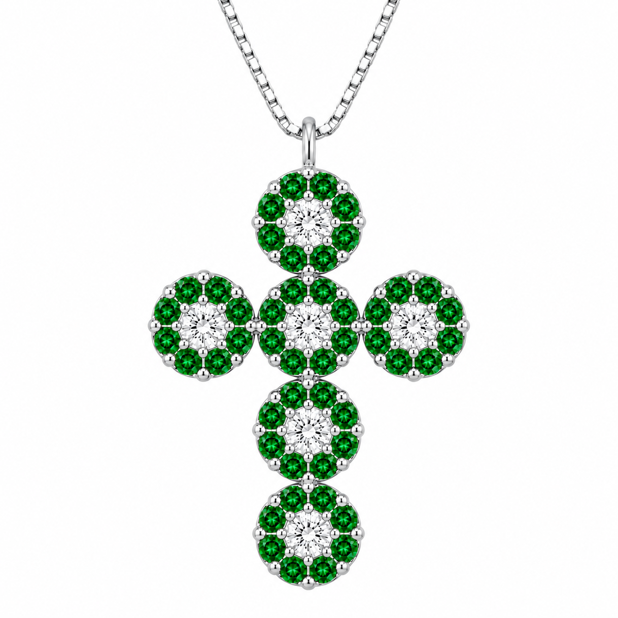 Magic Cross White Gold