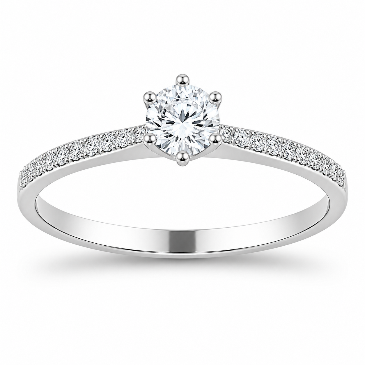 	Diamond Solitaire Ring
