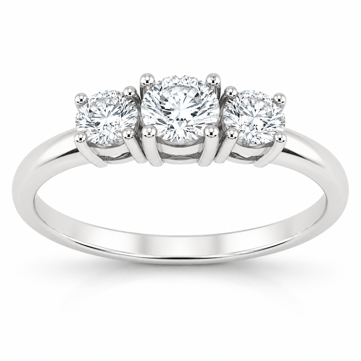 Diamond Trilogy Ring