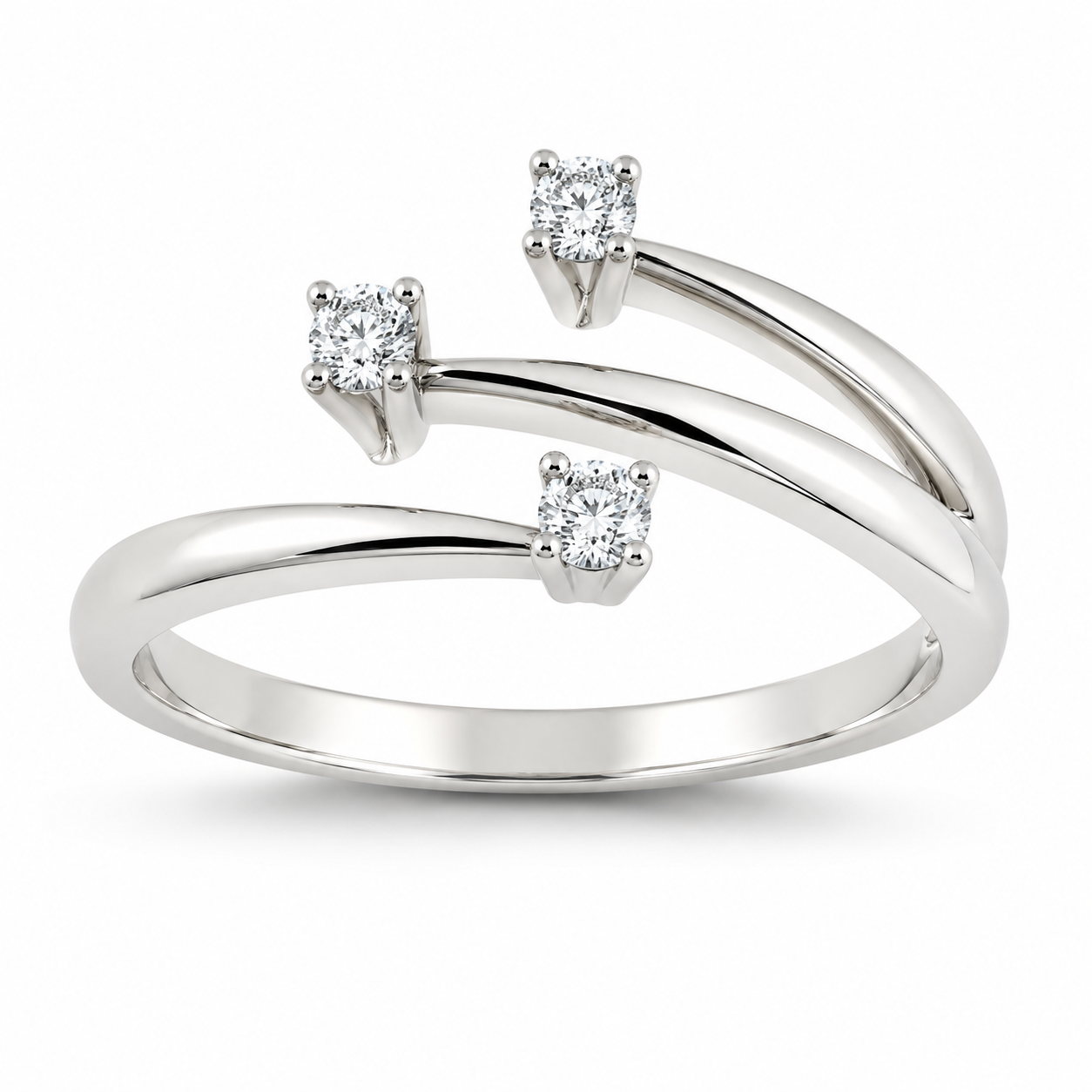 Diamond Trilogy Ring