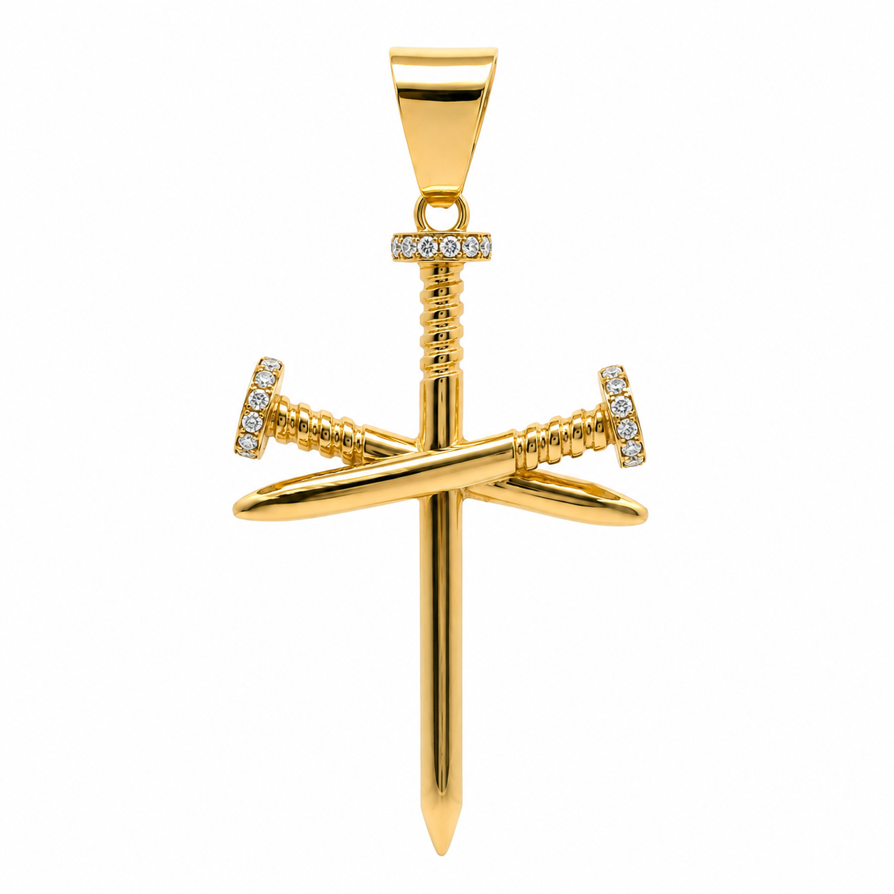 Sword Cross Yellow Gold